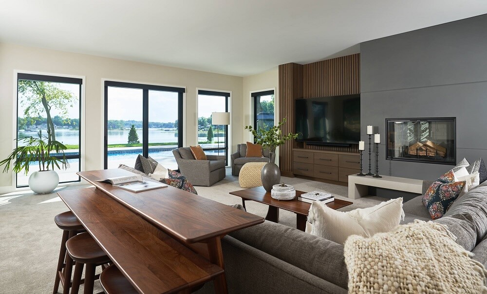 Open floor plan